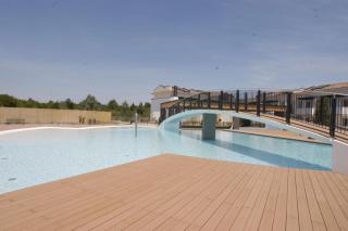 Recently built row house with huge swimming pool - 1