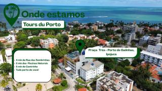 Premium Central 4mim a pé da praia flat completo climatizado - 4