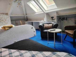 Chambre Suite Zen Baignoire sous les toits - 6