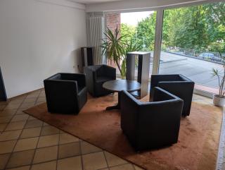 Apartment mit Balkon und Pool, zentral am Waldrand - Bad Essen - 8