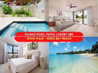 Elegant 3BR Pool Villa Beach 5min Holetown - 0