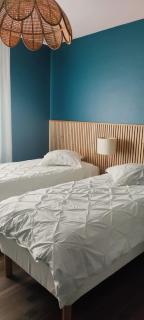 Chambre Jane dans le loft bleu - 8