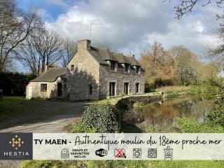 TY MAEN - Authentique moulin du 18ème proche mer - 0