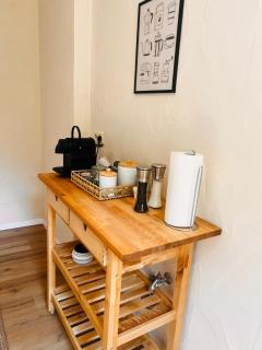 Ferienwohnung Villa Waldeck, Alleinlage - Eigene Sonnenterrasse - Küche - 3