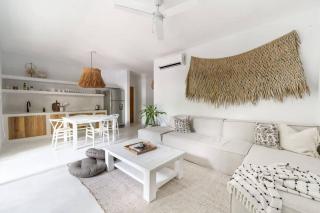Boho 2BR Aldea Zama Apartment - Pool View Retreat - 9
