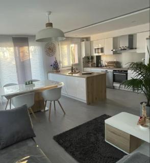 Appart cosy 4 à 6 pers - parking privé - 5 min Colmar - poêle à pellets - 2 terrasses - 9