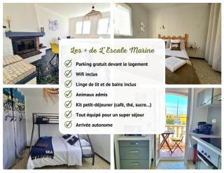 L'Escale Marine à 3 mn à pied de la plage - 2CH - 9