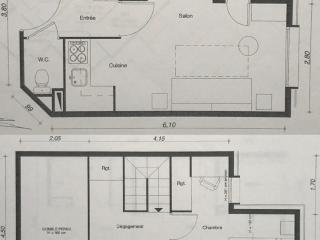 Joli Duplex 4 Pers, Sud, Centre de Belle Plagne, à 50m des Pistes - FR-1-455-178 - 2