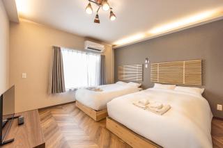 Osaka Urban Retreat 3F Twin Semi-Doubles - 0