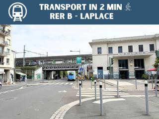 Laplace - 5 min from Paris and Parking - 6