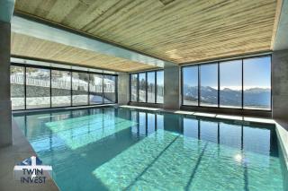 ARC 1600, LE RIDGE, Appartement 07 personnes Vue Montagne - ski aux pieds - Sauna, Hammam, Piscine, Salle de salle de sport-fitness - 3