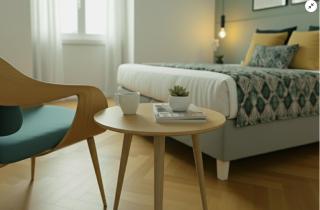 Stylish Persian Blue Room with Private Bath and WiFi - 3