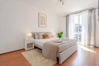 Bright Flat with Balcony & Garage by HostWise - 0