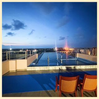 Sea Beach Hotel S#K#S Near Jagannath Temple# Restaurant - Swimming Pool - Spa With Parking Facilities All Luxuary Room and Fully Air Conditioned With Attached Balcony- Top Rated Hotel - 3