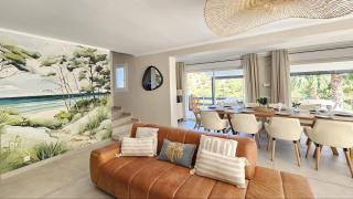 La Bohem'Azur Villa Golfe St Tropez 170m2 5 chambres Piscine Spa Magnifique Vue Dégagée Déco Bohème Chic - 2