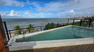 Restinga - Studio pé na areia com piscina e academia - 5