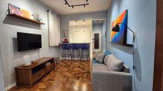 CopaBlue, frontal em andar alto a 150m da praia - 0