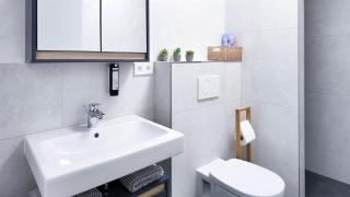 ALFA Stuttgart Mikroapartment 2 Betten Küche Bad l SmartTV WIFI l Porsche & Bosch l 2 Beds Kitchen Bath BS21A2 - 2