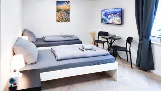 ALFA Stuttgart Mikroapartment 2 Betten Küche Bad l SmartTV WIFI l Porsche & Bosch l 2 Beds Kitchen Bath BS21A2 - 8