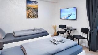 ALFA Stuttgart Mikroapartment 2 Betten Küche Bad l SmartTV WIFI l Porsche & Bosch l 2 Beds Kitchen Bath BS21A2 - Stuttgart - 9