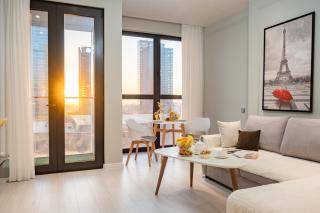 Nest One Luxe, Элитные апартаменты с балконом и видом на фонтан Tashkent City Park - 1