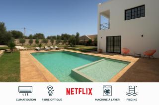 La Maison Blanche kaouki- beach 10 min- free wifi - Beldi & Chic - 0