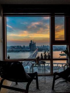 1minute walk from Ma-po Station, fullscreen view of the Han River - Seul - 9