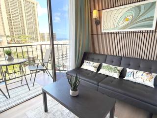 Waikiki Ocean View Studio 3Beds 1 Block to Beach, Tax Included - 4