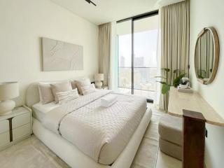 Serene Palette 1BR in Binghatti Azure with Gym & Pool - 7