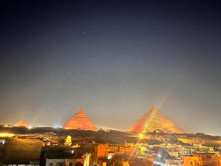 Middle East pyramids veiw - 1