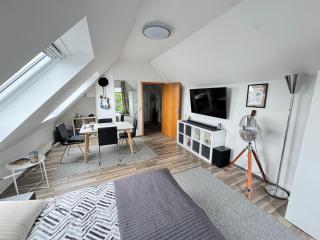 Gemütliche helle Dach-Wohnung in Frankfurt - 9