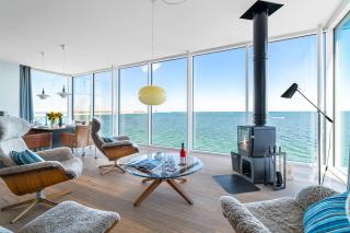 Villa Blue Horizon - mit freiem Meerblick und Kaminofen - 0