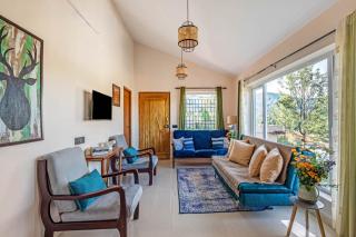 StayVista at Rustling Pine with Bonfire, BBQ & Lawn - 6