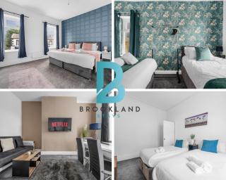 Four Bedroom House by Brookland Stays Serviced Accommodation Short Lets Manchester with Free WiFi - 0