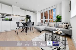 Stylish 2BDR Apartment By Homestyles Hosts Short Lets & Serviced Accommodation Wimbledon With Free Parking - 0