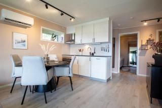 Uranus apartment - view over Tromsøya - 2