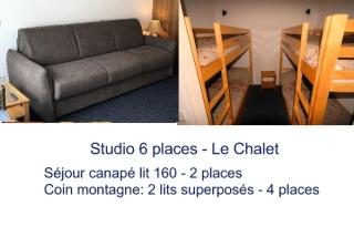 Le Chalet - Piscine - Studio pour 6 Personnes MAE-4923 - 2