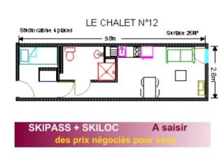 Le Chalet - Piscine - Studio pour 4 Personnes MAE-5013 - 2