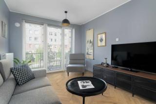 Elegant Apartment in Poznań for Remote Work with Parking and Balcony by Noclegi Renters - 1