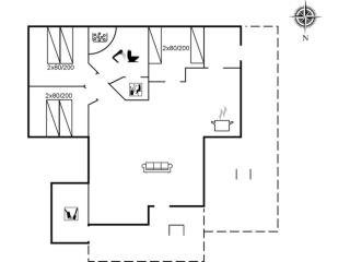 Holiday Home Frejdis - 1-1km from the sea by Interhome - 9