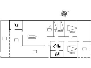 Holiday Home Igilfar - 700m from the sea by Interhome - 9