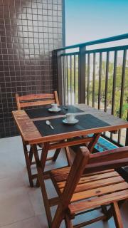 Flat a 50 metros da praia + piscina e área gourmet - 2
