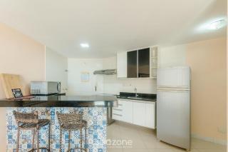 Apto c/ varanda e vista a passos da Praia OPR0303 - 2