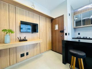 Studio Living, Conforto e estilo próx ao Center Shopping - 9