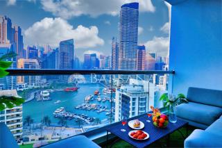 Barsana - Lavish 3BR Retreat - Marina & Sea Views - 3