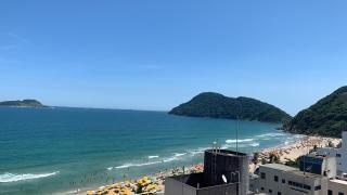 Apto Pé na Areia melhor praia do Guarujá, Tombo 2 dormitórios com suíte - 5