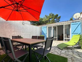 Villa à La Palmyre, 2 chambres, patio sud, proche mer et commerces - FR-1-705-66 - 0