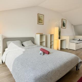 Chambre Privée Double Confort - Proche transport Croix - 9