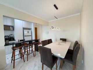 Lindo Apartamento vista mar, 2 dormitórios com suite, próximo a prefeitura praia grande - 7