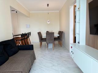 Lindo Apartamento vista mar, 2 dormitórios com suite, próximo a prefeitura praia grande - 3